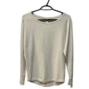 Soyaconcept Mock Button Back Viscose‎ Blend Long Sleeve T-Shirt, Size XS NWOT